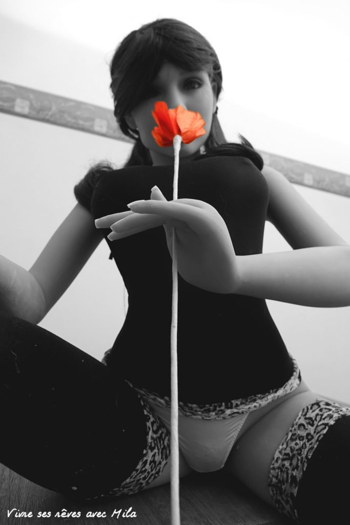 I offer you this flower to show you my love 5-015-025-065-08